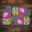 African American Black Girl Africa Melanin The Bigger The Hair The Harder They Stare iPhone Case
