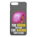 African American Black Girl Africa Melanin The Bigger The Hair The Harder They Stare iPhone Case