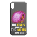African American Black Girl Africa Melanin The Bigger The Hair The Harder They Stare iPhone Case