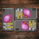 African American Black Girl Africa Melanin The Bigger The Hair The Harder They Stare iPhone Case