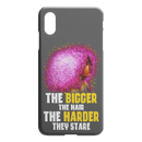 African American Black Girl Africa Melanin The Bigger The Hair The Harder They Stare iPhone Case