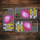 African American Black Girl Africa Melanin The Bigger The Hair The Harder They Stare iPhone Case