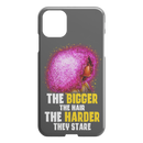 African American Black Girl Africa Melanin The Bigger The Hair The Harder They Stare iPhone Case
