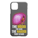 African American Black Girl Africa Melanin The Bigger The Hair The Harder They Stare iPhone Case