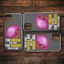 African American Black Girl Africa Melanin The Bigger The Hair The Harder They Stare iPhone Case