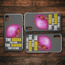 African American Black Girl Africa Melanin The Bigger The Hair The Harder They Stare iPhone Case