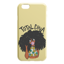 African American Black Girl Africa Melanin Total Diva Black History Month iPhone Case