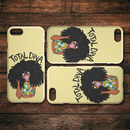 African American Black Girl Africa Melanin Total Diva Black History Month iPhone Case