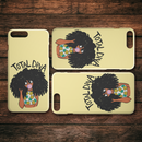 African American Black Girl Africa Melanin Total Diva Black History Month iPhone Case