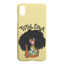African American Black Girl Africa Melanin Total Diva Black History Month iPhone Case