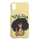 African American Black Girl Africa Melanin Total Diva Black History Month iPhone Case