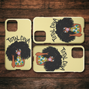 African American Black Girl Africa Melanin Total Diva Black History Month iPhone Case