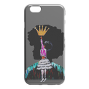 African American Black Girl Africa Melanin With Crown iPhone Case teelaunch