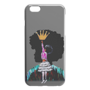 African American Black Girl Africa Melanin With Crown iPhone Case teelaunch