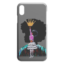 African American Black Girl Africa Melanin With Crown iPhone Case teelaunch