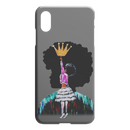 African American Black Girl Africa Melanin With Crown iPhone Case teelaunch