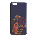 African American Black Girl Africa Melanin You Can Do All Things Through Christ Except Come For Me iPhone Case