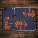 African American Black Girl Africa Melanin You Can Do All Things Through Christ Except Come For Me iPhone Case