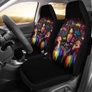 African American Black Girl Art Car Seat Covers (Set of 2) interestprint