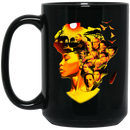 African American Coffee Mug Black Women With My Roots Famous People For Melanin Queens 11oz - 15oz Black Mug