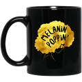African American Coffee Mug Melanin Poppin' Black History Month Mug for African Pride 11oz - 15oz Black Mug