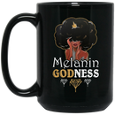 African American Coffee Mug Melanin Goddess Diamond Queen Black History Month 11oz - 15oz Black Mug