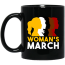 African American Coffee Mug Woman's March Black History Month For Women African Pride 11oz - 15oz Black Mug