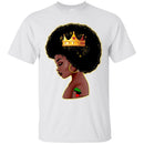 African American Black Queen Melanin Woman T-shirt CustomCat