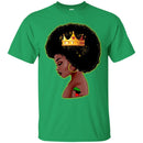 African American Black Queen Melanin Woman T-shirt CustomCat