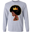 African American Black Queen Melanin Woman T-shirt CustomCat