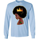 African American Black Queen Melanin Woman T-shirt CustomCat
