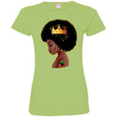 African American Black Queen Melanin Woman T-shirt CustomCat