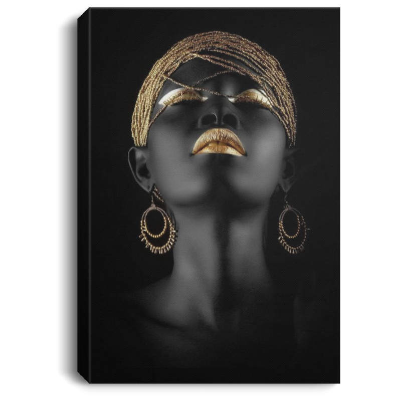African American Canvas - Art Prints Black Woman Canvas For Living Room Home Decor African - CANPO75 - CustomCat