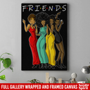 African American Canvas - Black Friend Black History Month Black Girl Canvas