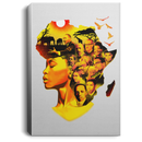African American Canvas - Black Women With My Roots Famous People For Melanin Queens African - CANPO75 - CustomCat