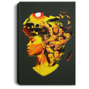 African American Canvas - Black Women With My Roots Famous People For Melanin Queens African - CANPO75 - CustomCat