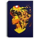 African American Canvas - Black Women With My Roots Famous People For Melanin Queens African - CANPO75 - CustomCat