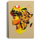African American Canvas - Black Women With My Roots Famous People For Melanin Queens African - CANPO75 - CustomCat