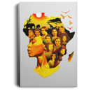 African American Canvas - I Love My Roots Canvas Patriotic Black History Month African - CANPO75 - CustomCat