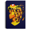 African American Canvas - I Love My Roots Canvas Patriotic Black History Month African - CANPO75 - CustomCat