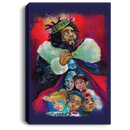 African American Canvas - King And Children For Living Room Home Decor