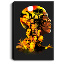 African American Canvas - My Roots Famous People In My Head Proud Black History Month Canvas African - CANPO75 - CustomCat