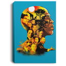 African American Canvas - My Roots Famous People In My Head Proud Black History Month Canvas African - CANPO75 - CustomCat