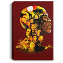 African American Canvas - My Roots Famous People In My Head Proud Black History Month Canvas African - CANPO75 - CustomCat