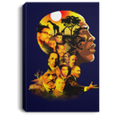 African American Canvas - My Roots Famous People In My Head Proud Black History Month Canvas African - CANPO75 - CustomCat