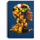 African American Canvas - My Roots Famous People In My Head Proud Black History Month Canvas African - CANPO75 - CustomCat