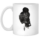 African American Coffee Mug African Girl Afro Art For Women Girls 11oz - 15oz White Mug