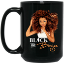 African American Coffee Mug Black And Boujee Illinois State 11oz - 15oz Black Mug
