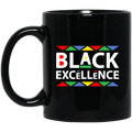 African American Coffee Mug Black Excellence 11oz - 15oz Black Mug