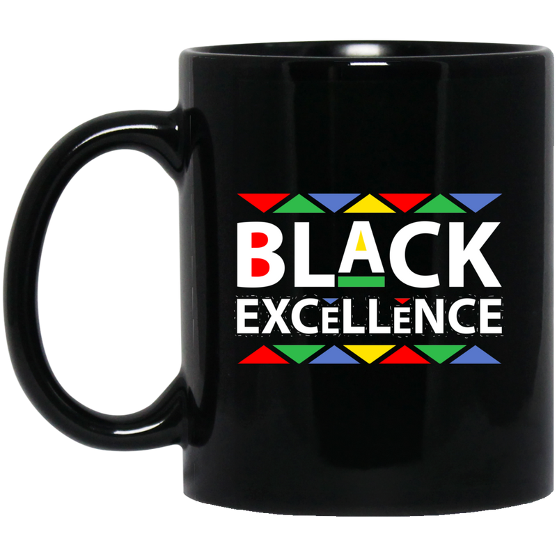 African American Coffee Mug Black Excellence 11oz - 15oz Black Mug